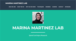 Desktop Screenshot of marina-martinez.com